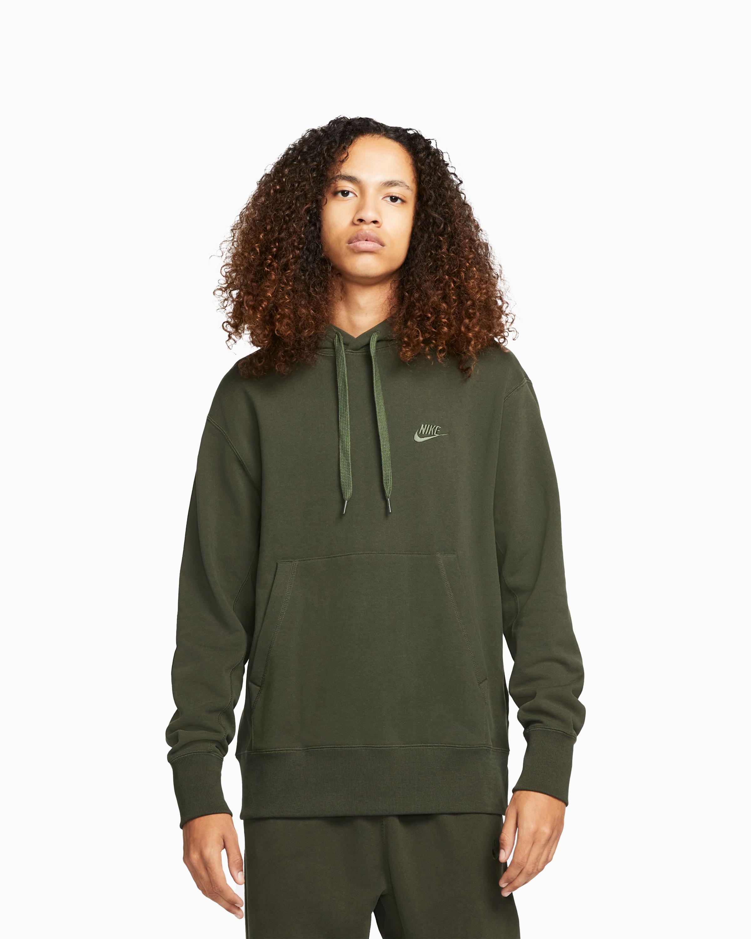 Nike classic fleece hoodie sale